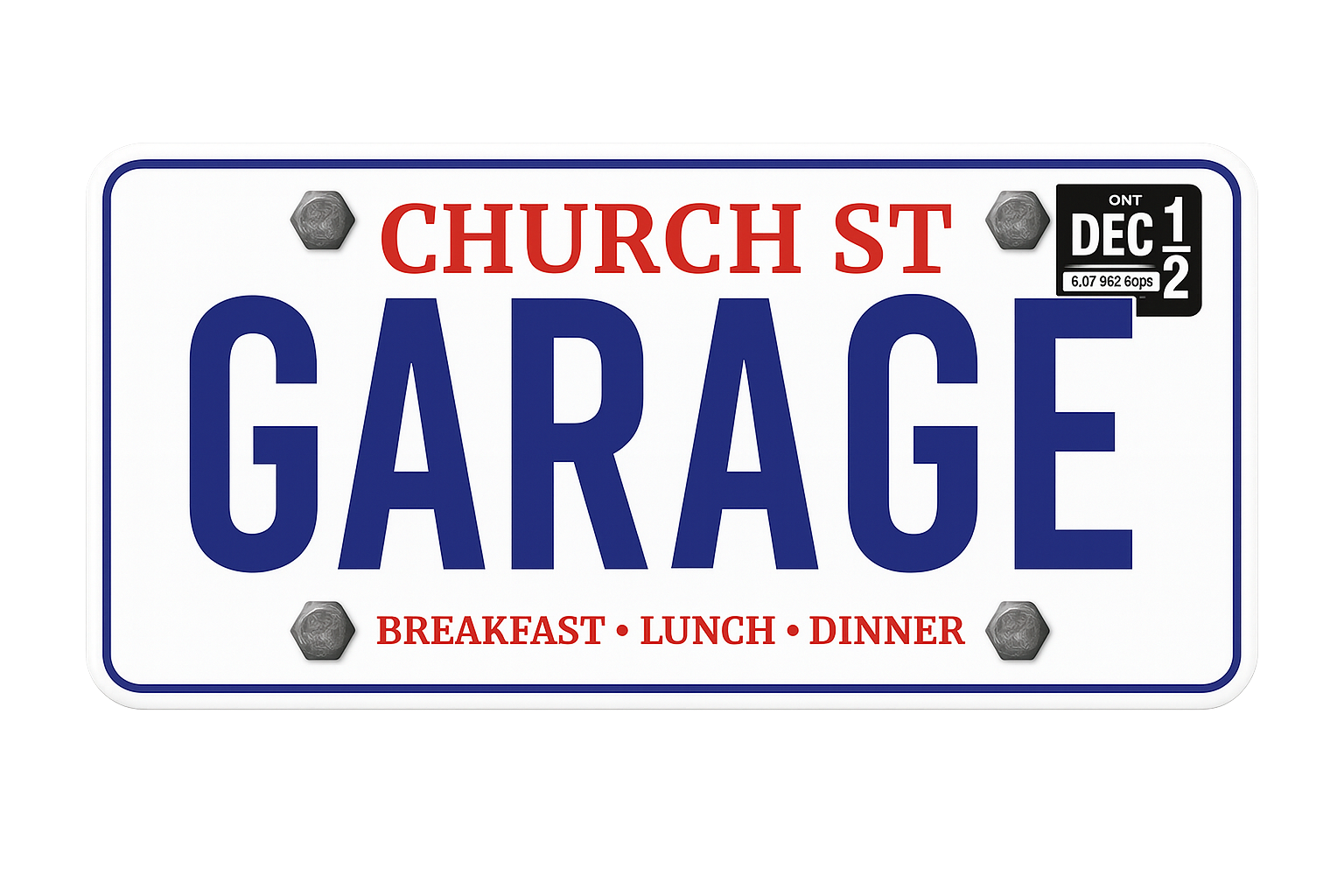 Church St. Garage Logo