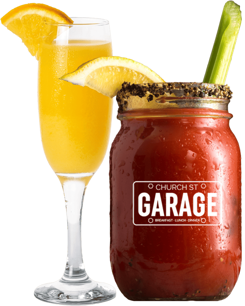 Weekend brunch at Church St. Garage